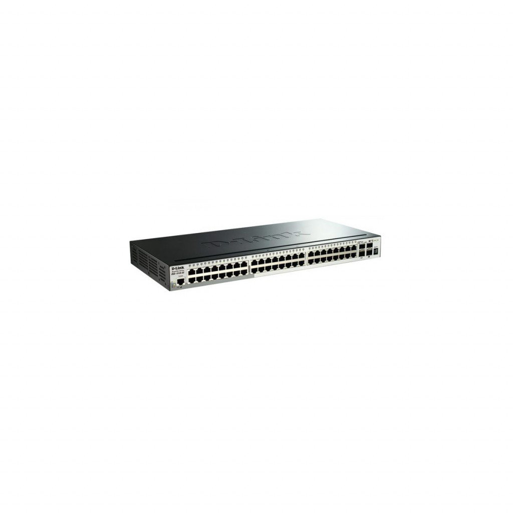 سوئیچ شبکه 48 پورت + 4 پورت SFP دی لینک مدل DGS-1510-52